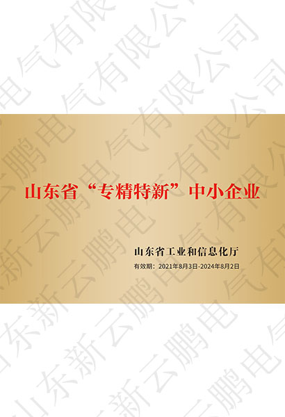 山東省專精特新企業(yè)